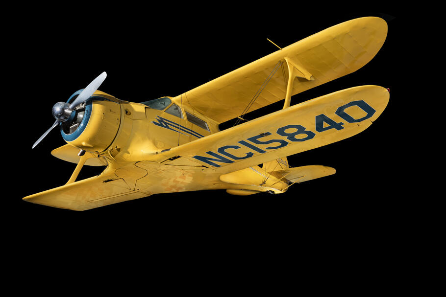Beechcraft C17L Staggerwing at the Museum